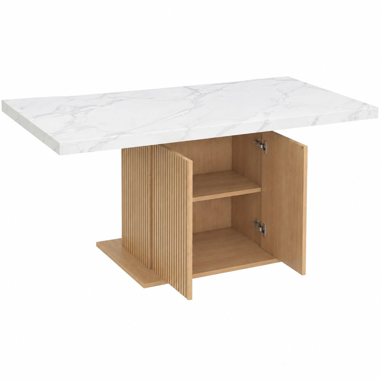 table-a-manger-extensible-610-personnes-effet-marbre-avec-rangement-qtaha10569id