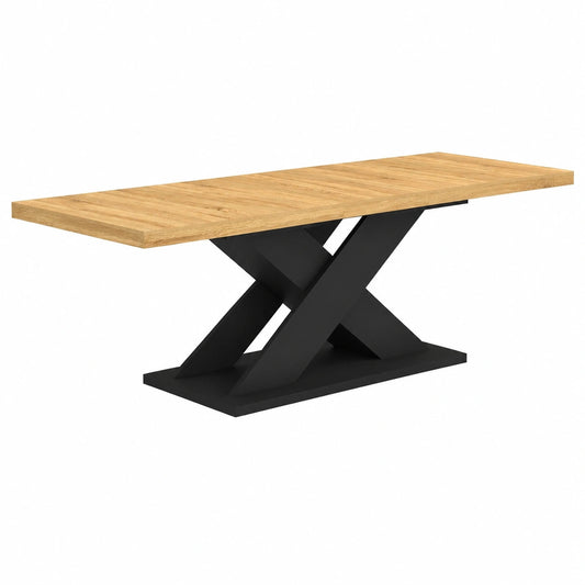 table-a-manger-extensible-rectangle-812-personnes-bois-noir-ermpo10567mj