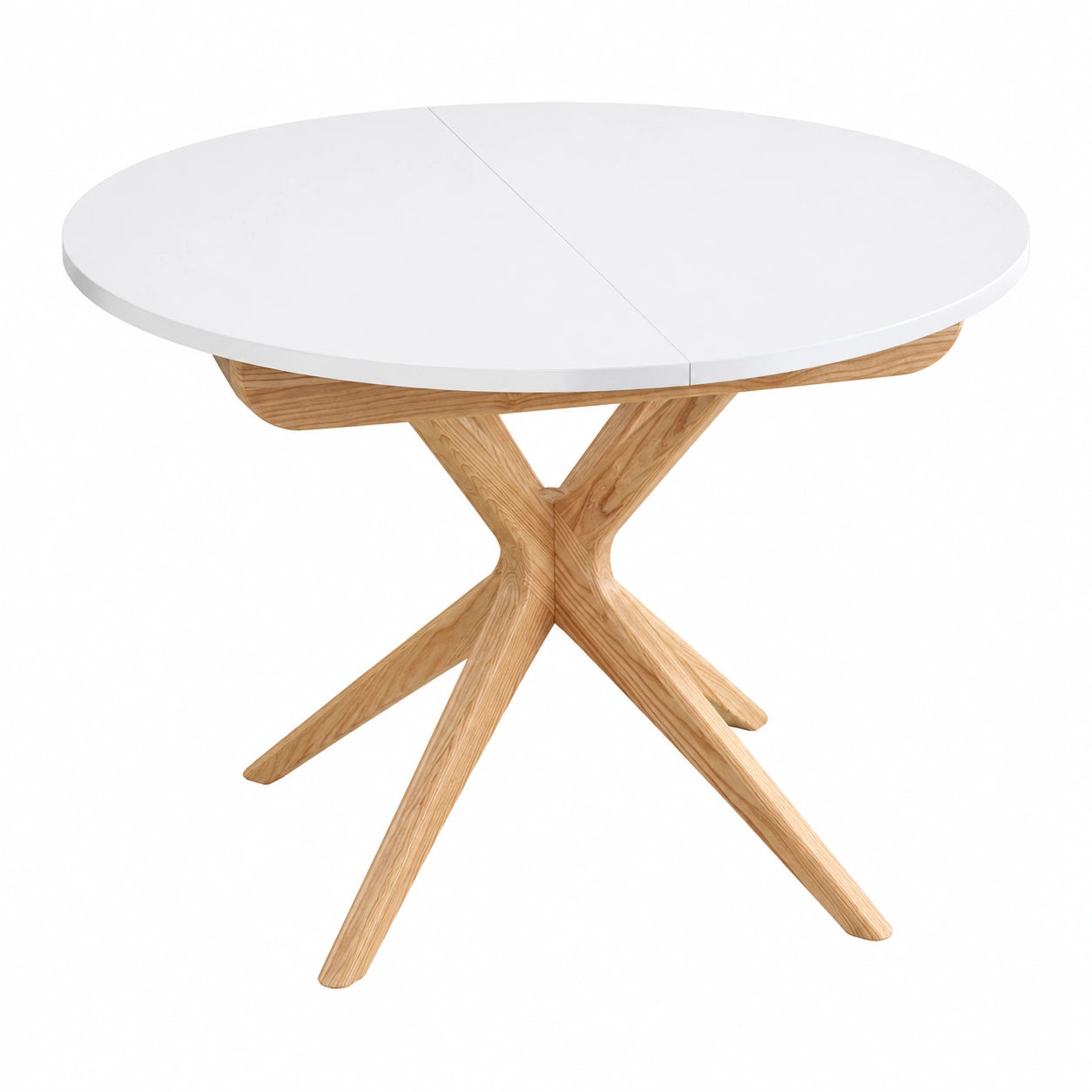 table-a-manger-ronde-extensible-90cm-blanche-hbkfm10600ug