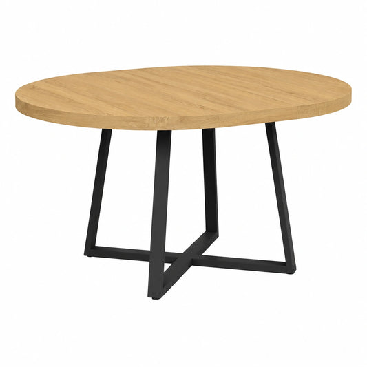 table-a-manger-extensible-ronde-48-personnes-bois-et-noir-110150-cm-zkuza10611vv
