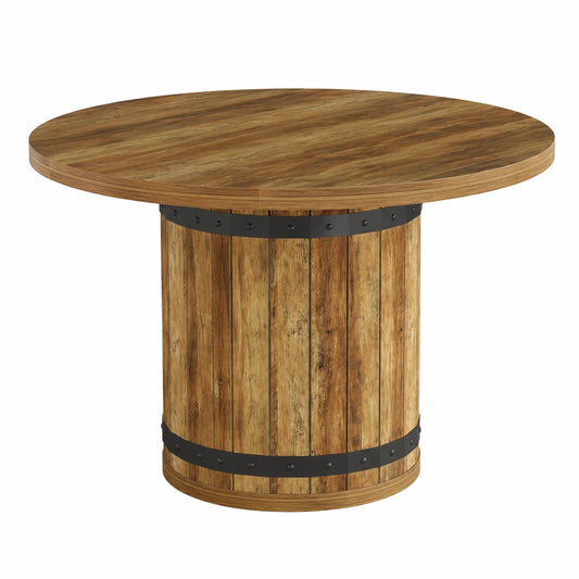 table-ronde-en-bois-rustique-pour-salle-a-manger-4-personnes-ypvsp10646ie